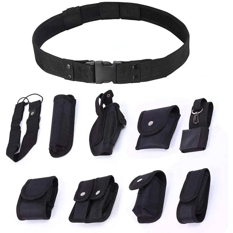 10 in 1 Tactical Military Belt With Enforcement Features