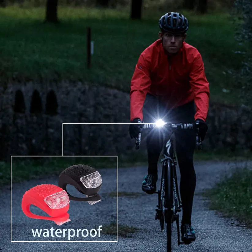 15105 Silicone LED Bike Light Set (2 Pcs Set)