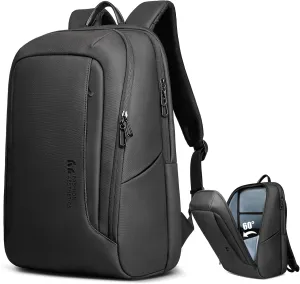 16 Inch Laptop Backpack for Men, Waterproof Business Backpack with Ergonomic Design, Sleek High Tech Backpack for Techies, Commuting, Work, Travel, Daily Life