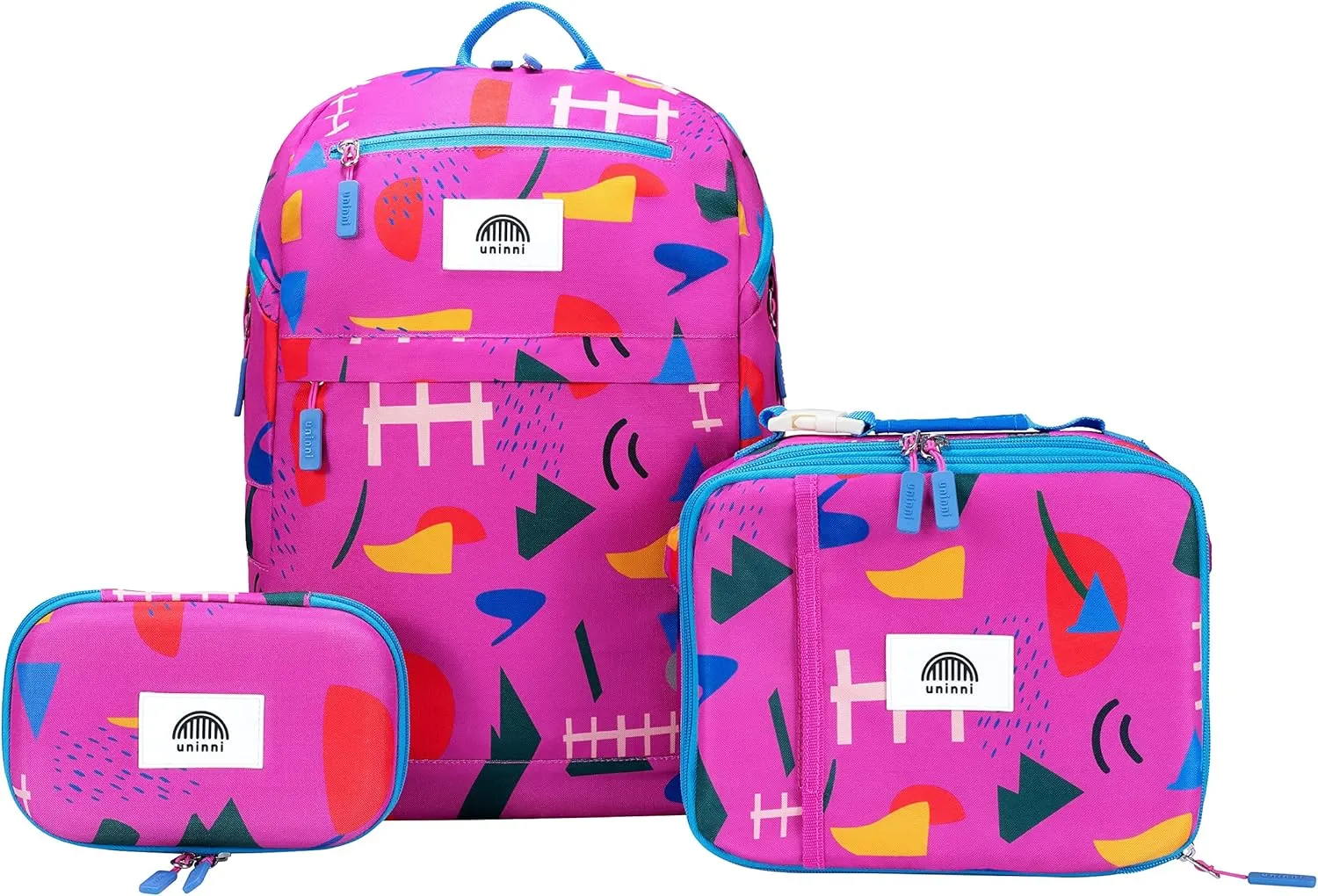 16'' Kids Backpack Set with Insulated Lunch Bag, and Pencil Case