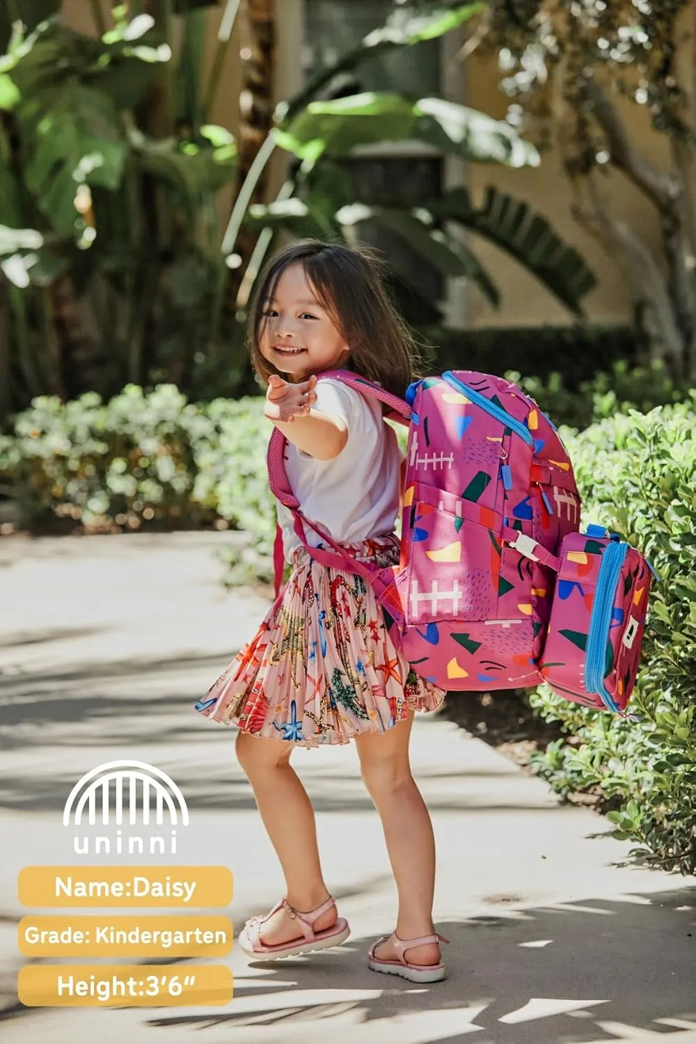 16'' Kids Backpack Set with Insulated Lunch Bag, and Pencil Case