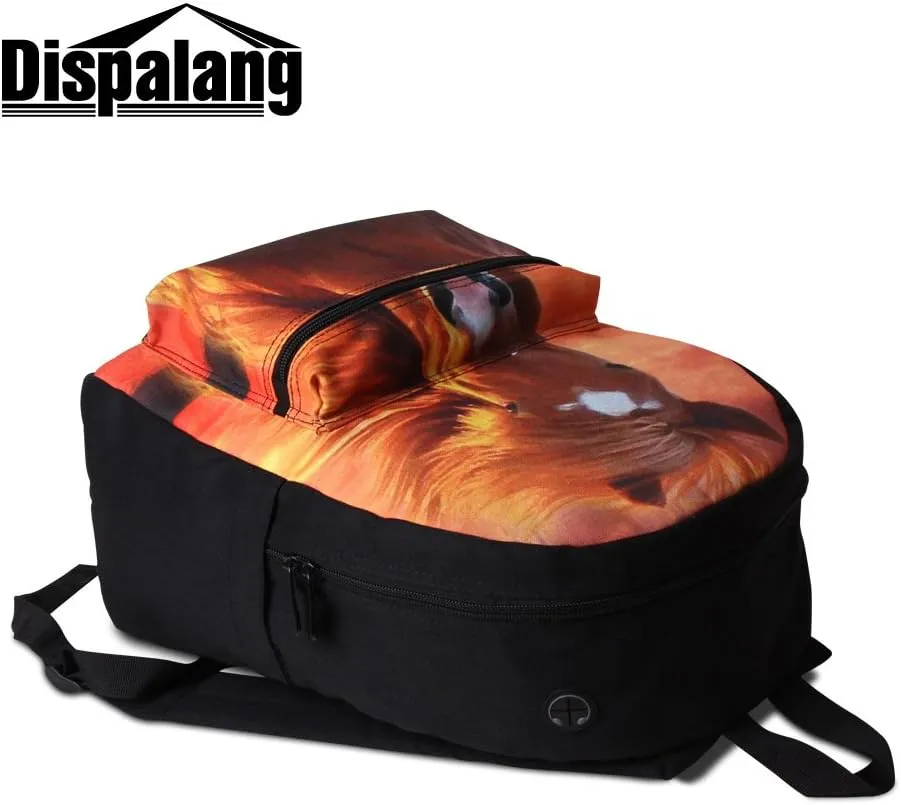16.5 inch Horse Laptop Backpack Children School Bookbags High Class Back Pack