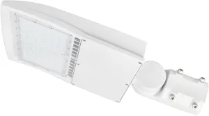 300W LED Parking Lot Light 42000LM LED Shoebox Area Light - Yoke Mount 5000K Outdoor Dimmable Street Light Surge Protection Built-in Commercial Street Lighting 100-277V UL DLC Listed(Slip Fitter Mount