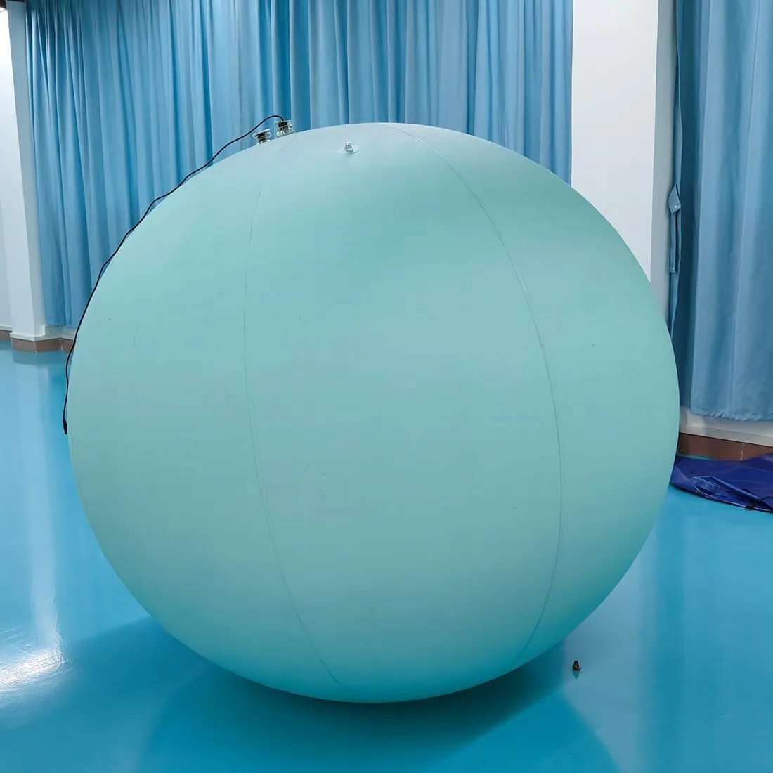 40'' Inflatable Uranus, LED Planet Balloon for Educational Institution/Planetarium/Store/Club Decoration