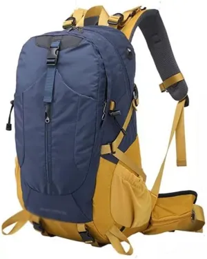 40L Hiking Backpack Outdoor Mountaineering Bag Large Capacity Travel Sports Backpack (C,As the picture shows)