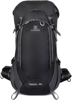 40L Mountaineering Backpack Outdoor Multi Pocket Bag Travel Camping Mountaineering Bag (C,64 * 32 * 20cm)