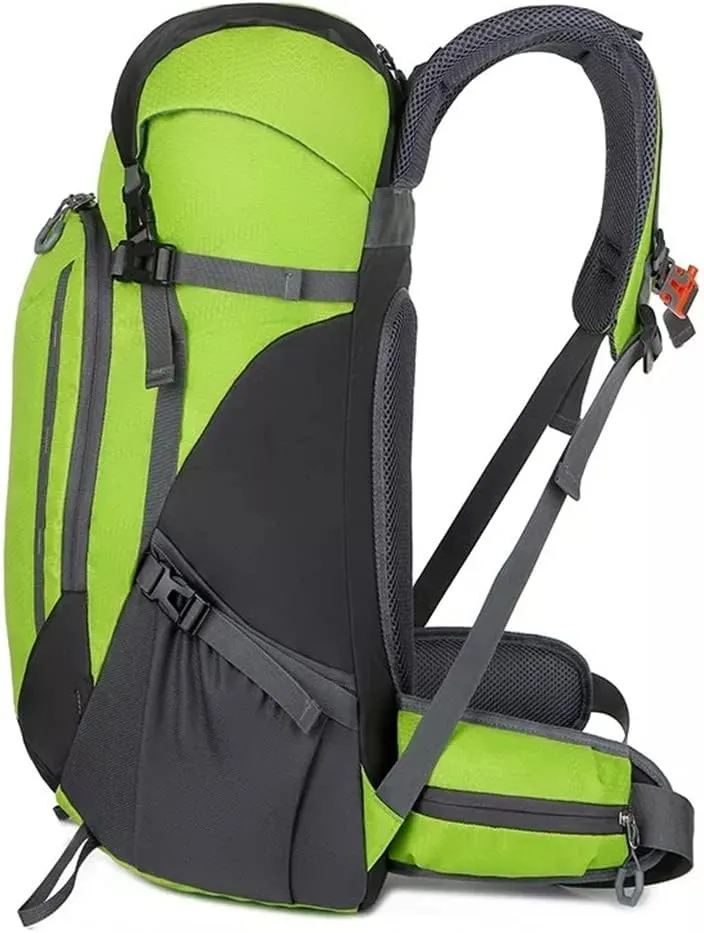 40L Mountaineering Backpack Outdoor Multi Pocket Bag Travel Camping Mountaineering Bag (C,64 * 32 * 20cm)