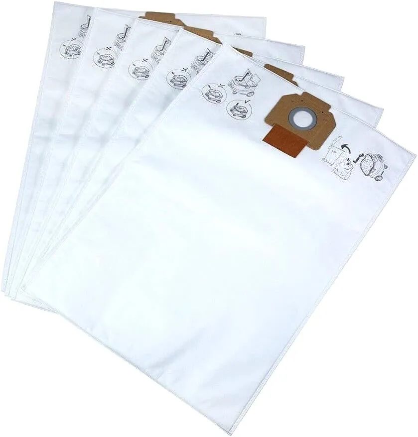 49-90-1955 Fits Milwaukee Tool Fleece Dust Bags For 8-Gallon Dust Extractor (5 pk)