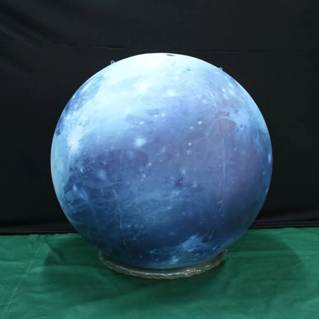 60'' Large Inflatable Pluto, LED Planet Balloon for Educational Institution/Planetarium/Store/Club Decoration