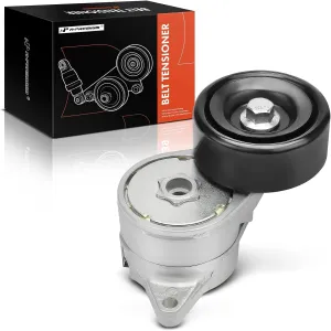A-Premium Belt Tensioner Assembly with Pulley Compatible with Acura TL 2009-2014, TSX 2010-2014, RDX 2013-2015 & Saturn Vue 2004-2007, 3.5L, Replace# 31170RDMA02, 12634366