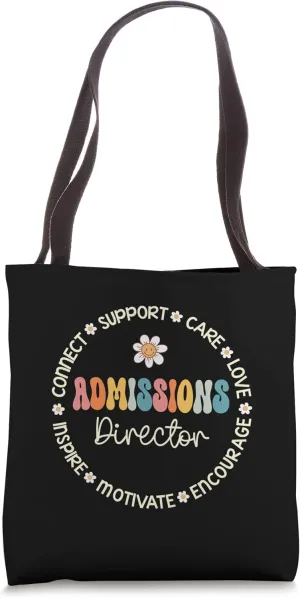 Admissions Director Appreciation Week Back to School Tote Bag