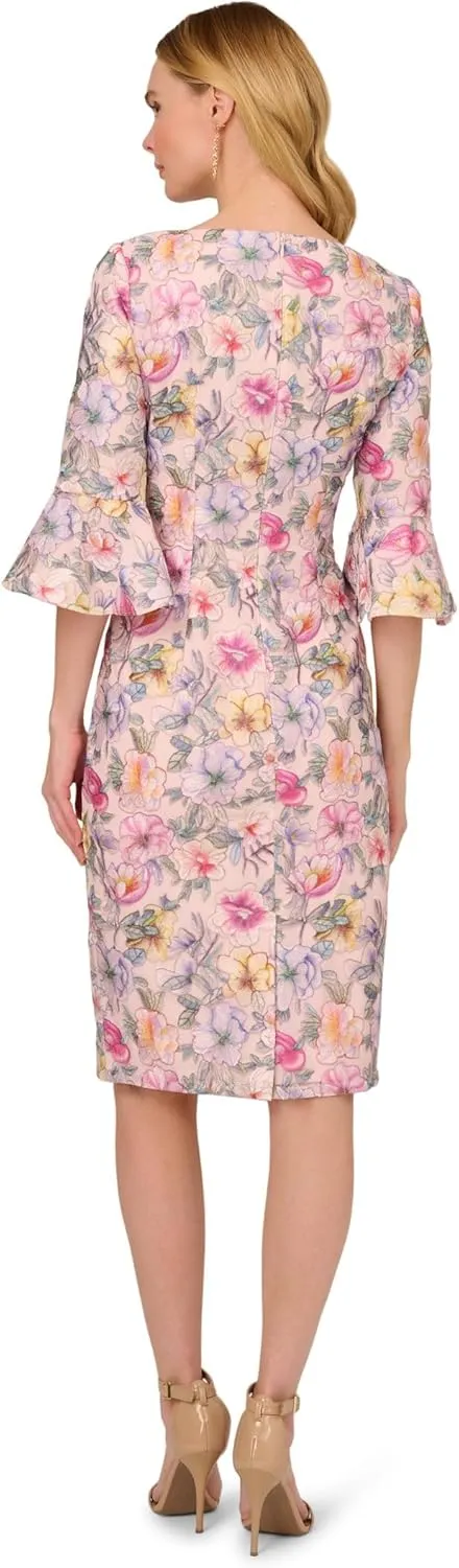 Adrianna Papell Women's Floral Short Dress