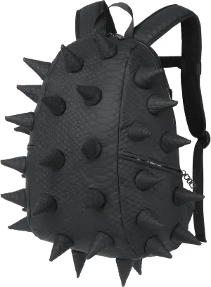 Adult Dinosaur Backpack for Men Women, Ankylosaur Casual Daypack, Waterproof 15.6 Inch Dragon Thorn Laptop Backpack, Fashion Spike Punk Backpack for Commuter Travel Shopping Black