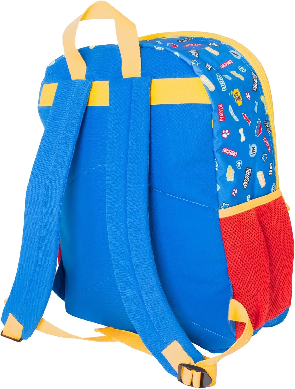 AI ACCESSORY INNOVATIONS Paw Patrol Peeking Pups 4 Piece Backpack Set for Boys & Girls, Featuring Chase, Marshall, Rubble, & Skye, Kids School Bag, Blue