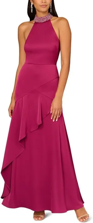 Aidan Mattox Organza Cocktail Dress