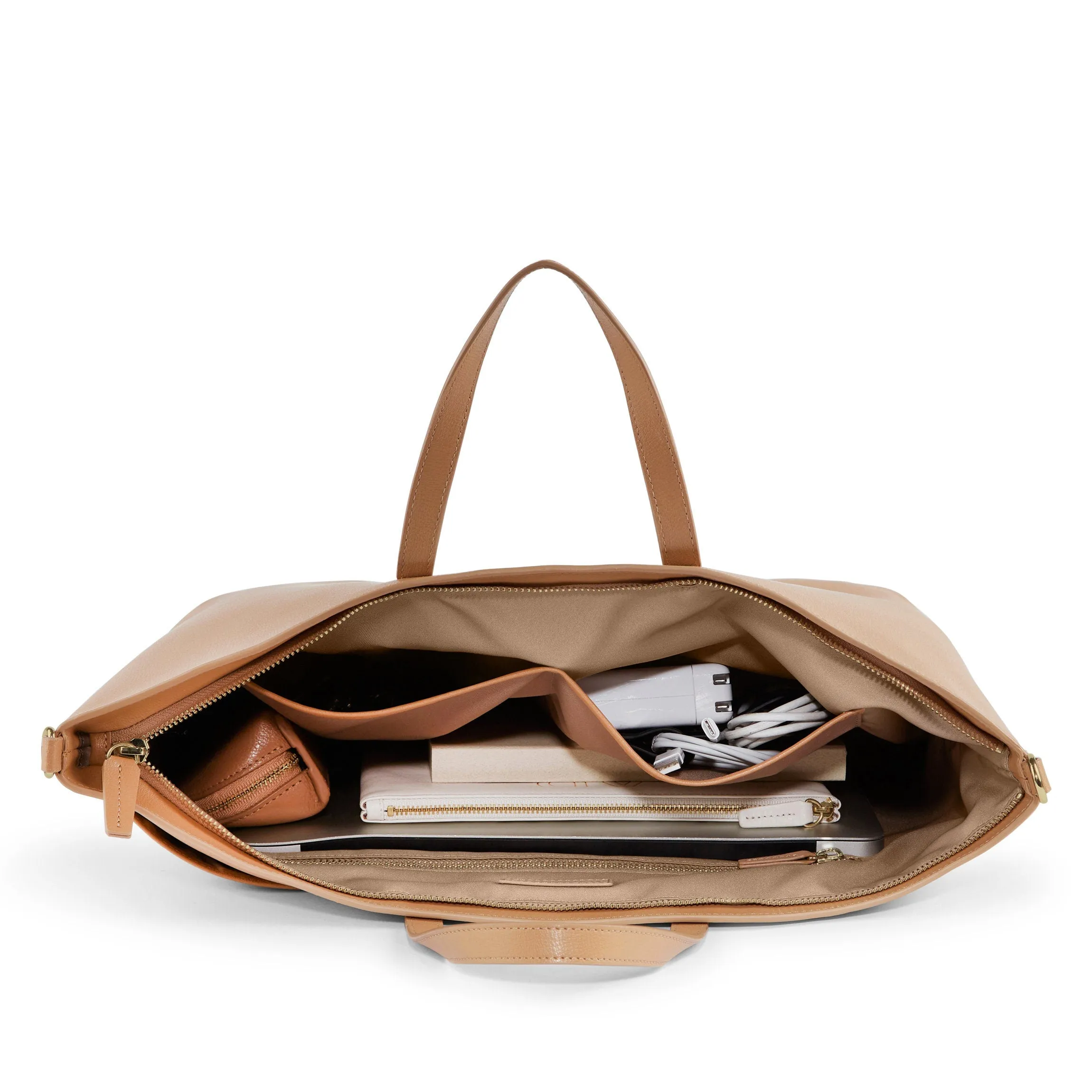 Alex Laptop Bag Set Tan