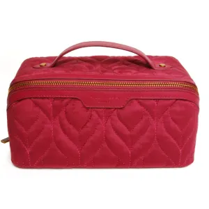 Alice Wheeler Fig Velvet Train Case