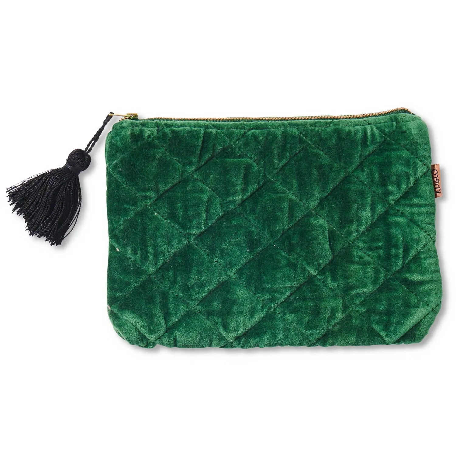 Alligator Velvet Cosmetic Purse | Kip & Co