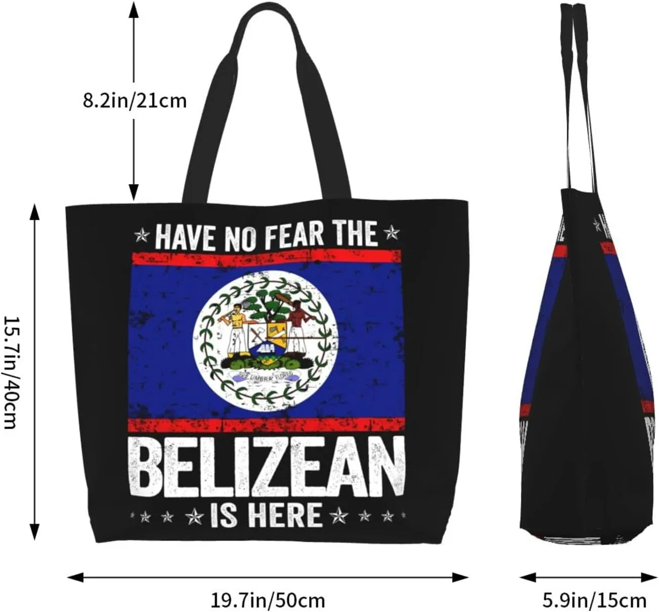 Antigua Barbuda Flag Women's Tote Bag Large Capacity Single Shoulder Bags Handbag for Shopping Work