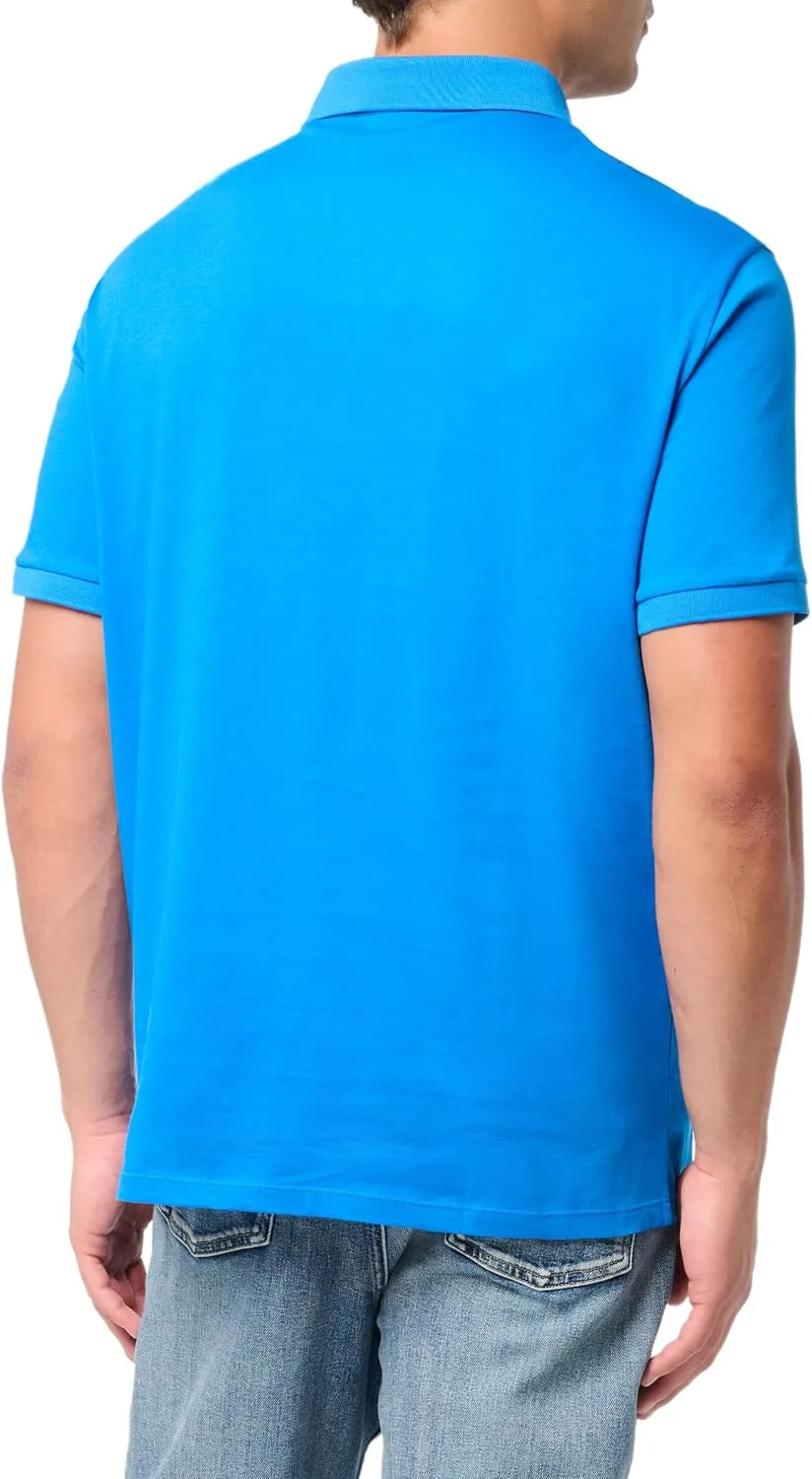 Armani Exchange Men's Regular Fit Cotton Jersey Milano New York Polo