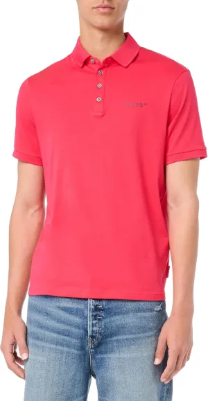 Armani Exchange Men's Regular Fit Cotton Jersey Milano New York Polo