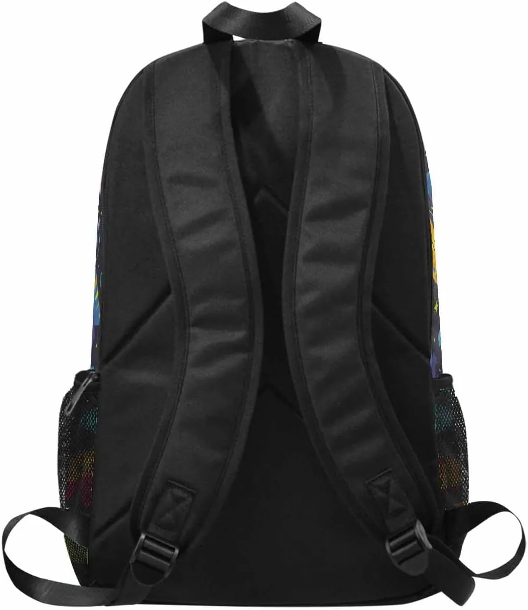 Artsadd Custom Backpack with Name Personalized Kid's School Backpack for School, Casual Travel, Picnic (design05)