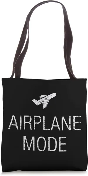 Awesome Airplane Mode Travel Around the World Tote Bag