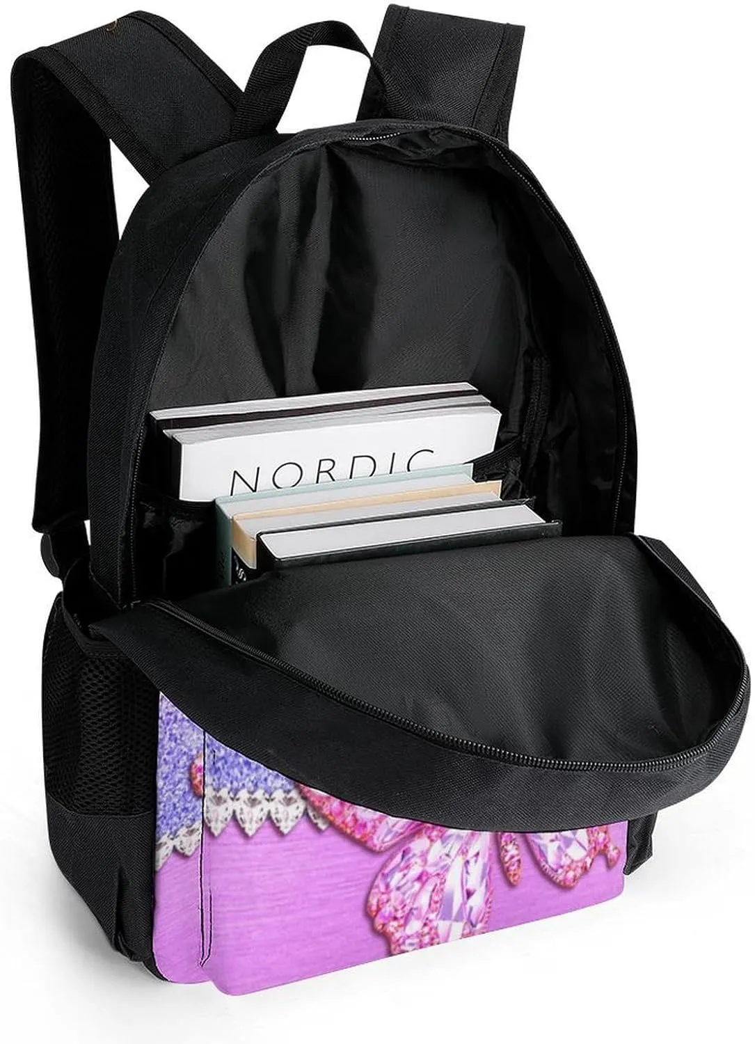 Back to School Personalized Backpacks for Girls Backpack and Lunch Box Set Gifts for Daughter Customized Kids Backpack Casual Unisex School Bags Custom Backpack Shoulders with Name