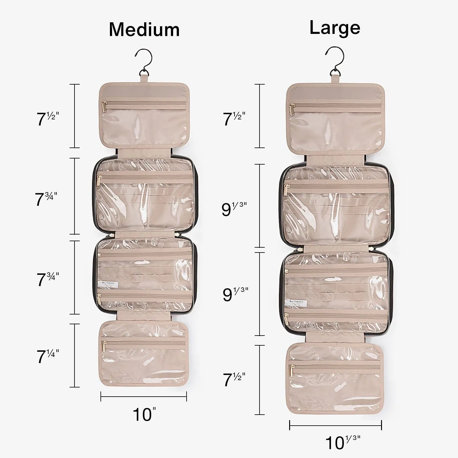 Bagsmart The Space Saver Toiletry Bag Medium