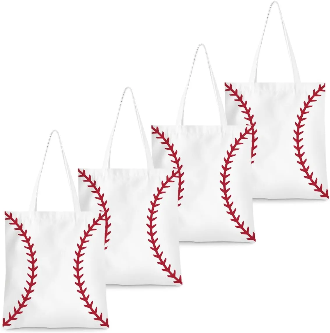 Baseball & Softball Gifts: Reusable Tote & Beach Bags for Coach & Birthday