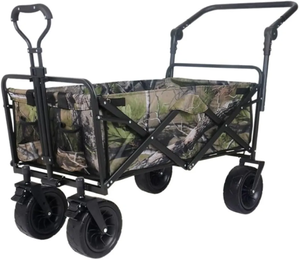 beach trolley, garden cart, utility cart, foldable cart, multifunctional folding camping cart, 12 bearing universal wheeled cart, grocery cart, utilitai cart