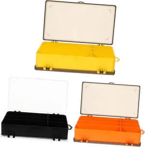 BESPORTBLE Space-saving Portable Double-sided Bait Organizer 3pcs Fishing Bait Case for Hooks Tools