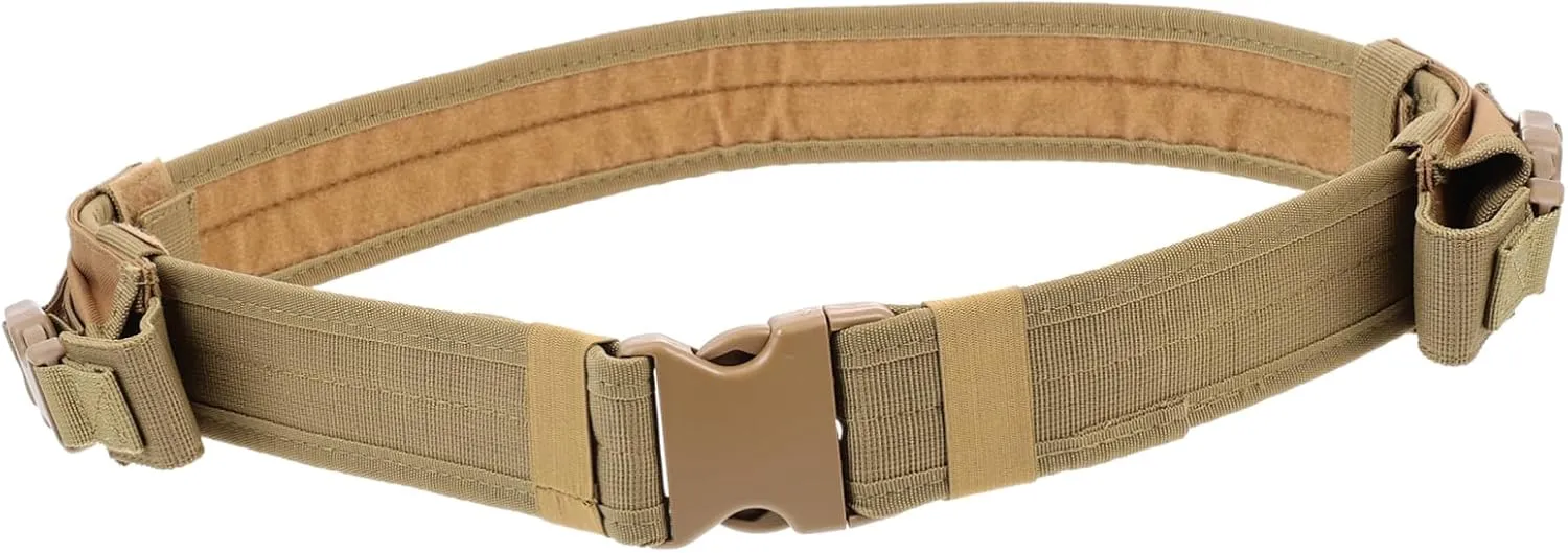 BESPORTBLE Utility Training Belt for Outdoor Activities Combat Waistband for Hiking Camping Climbing Fishing and Everyday Use and Sturdy Adventures