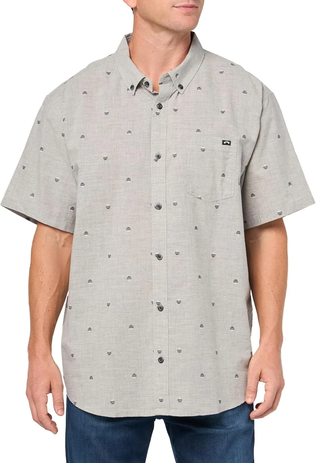 Billabong Men's Classic Sundays Woven Short Sleeve Shirt