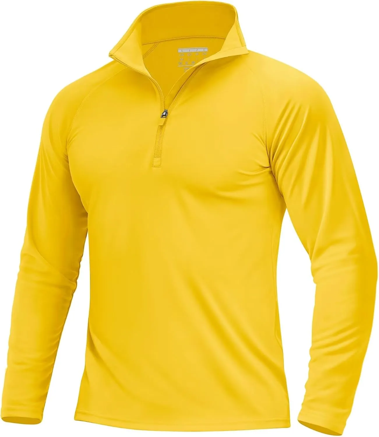 Boladeci Men's UPF 50  Sun Shirts 1/4 Zip Long Sleeve SPF UV Protection Lightweight Quick Dry Quarter Zip Golf Shirts