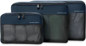 Briggs & Riley Travel Essentials Carry On Compression Packing Cube Set, Navy, Navy, One Size, Travel Essentials Carry-On Compression Packing Cube Set