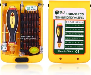 BST-888B Strong Magnetic Precision Screwdriver Set for Computer Laptop Repairing-LEAN ON US