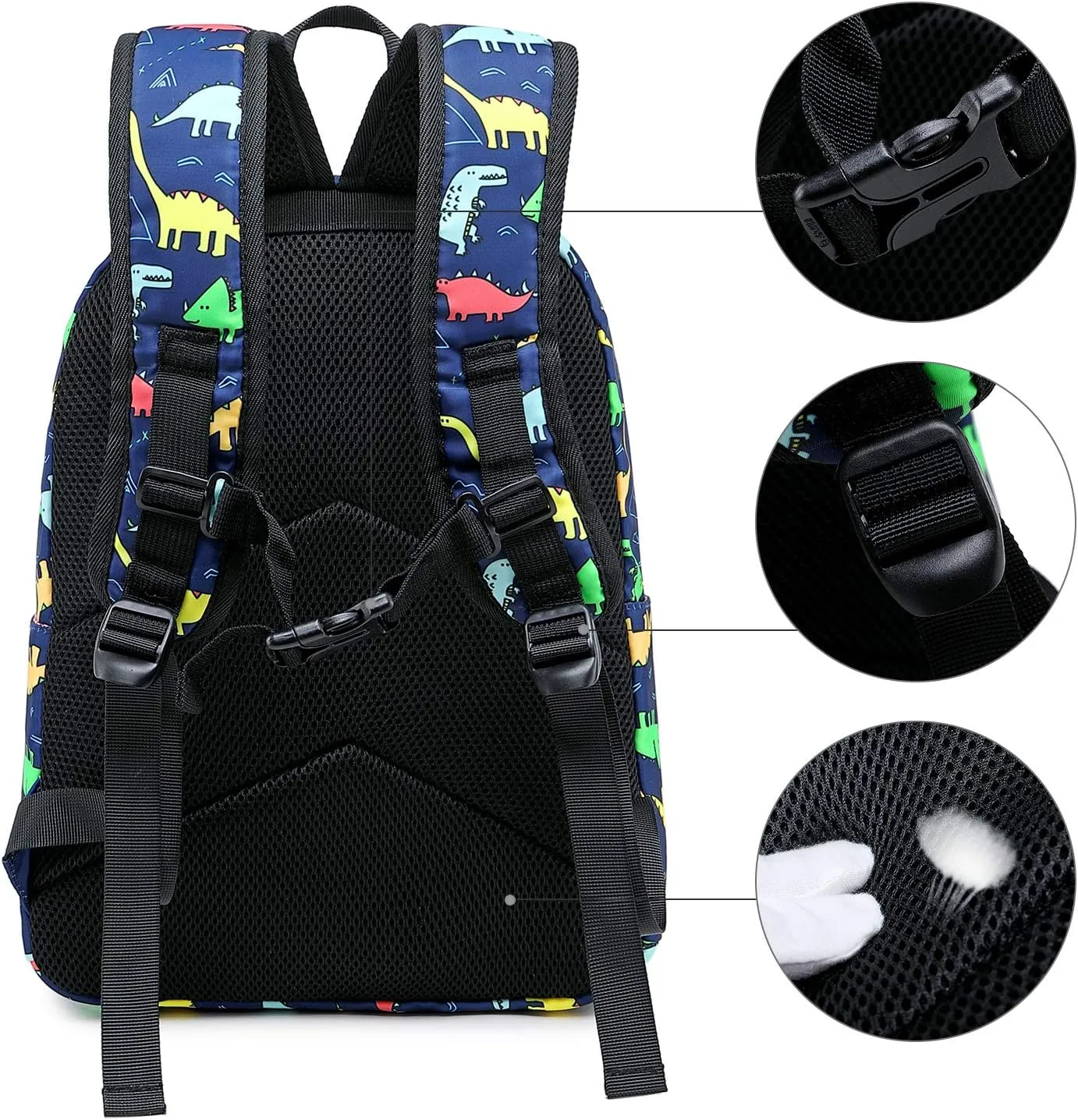 CAMTOP Kids Backpack Preschool Kindergarten Bookbag Toddler School Bag for Boys and Girls