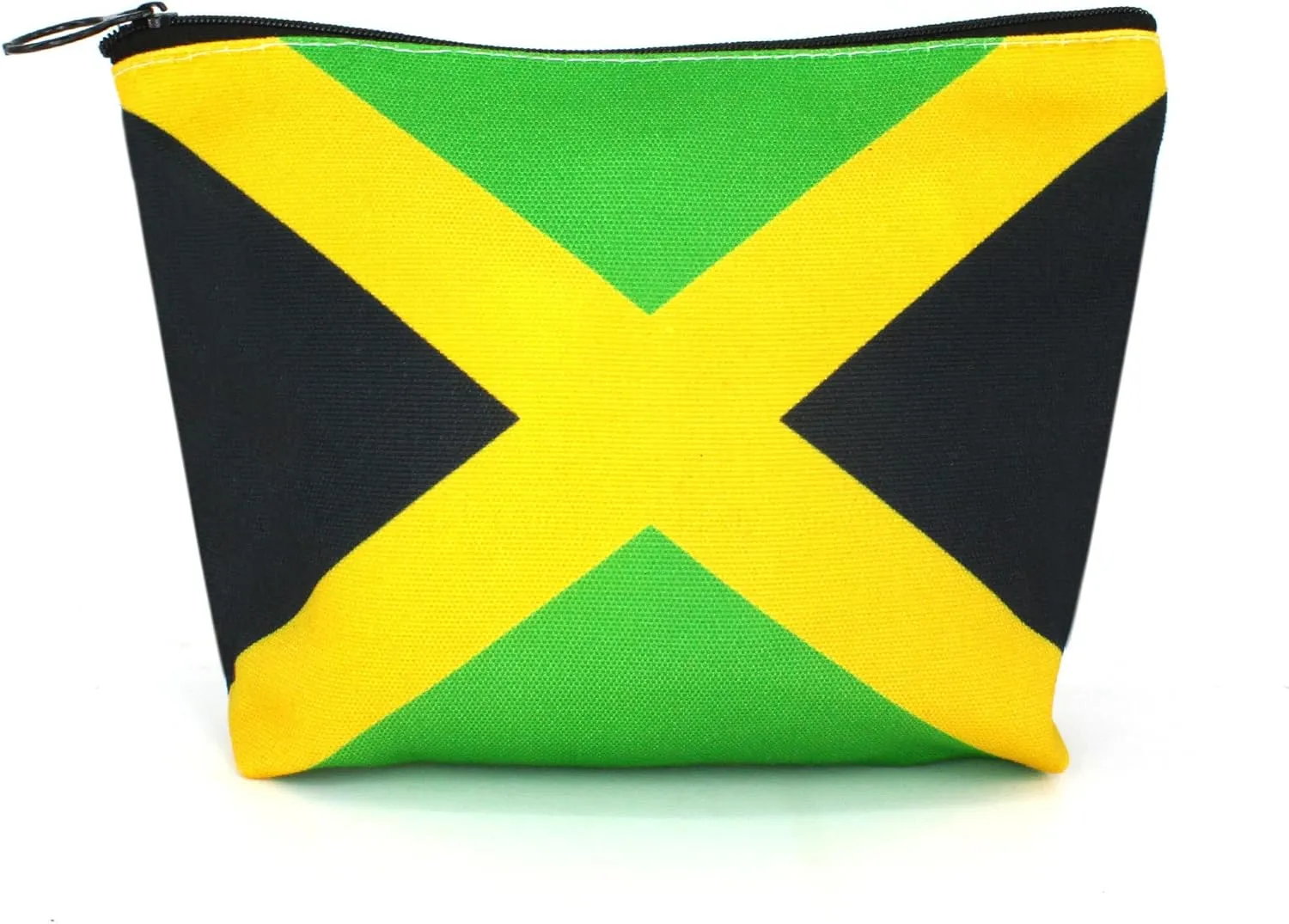 Canvas Makeup Bag Travel Toiletry Bag Makeup Bag for Women Girls Jamaica Flag Reggae(Jamaican-5PCS)