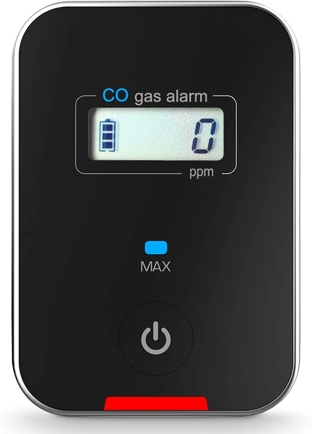 Car, Vehicle, Aircraft Carbon Monoxide CO Detector | Fast Low-Level 9ppm Alarm | Vehicles, Police, Pilots, Travel, Bus, Trucks | Metal Body, Small 2oz |