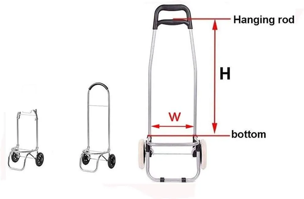 Cart Bags/Shopping Cart Bags/Trolley Replacement Bag Oxford Cloth Waterproof Storage Bag(Size: F)