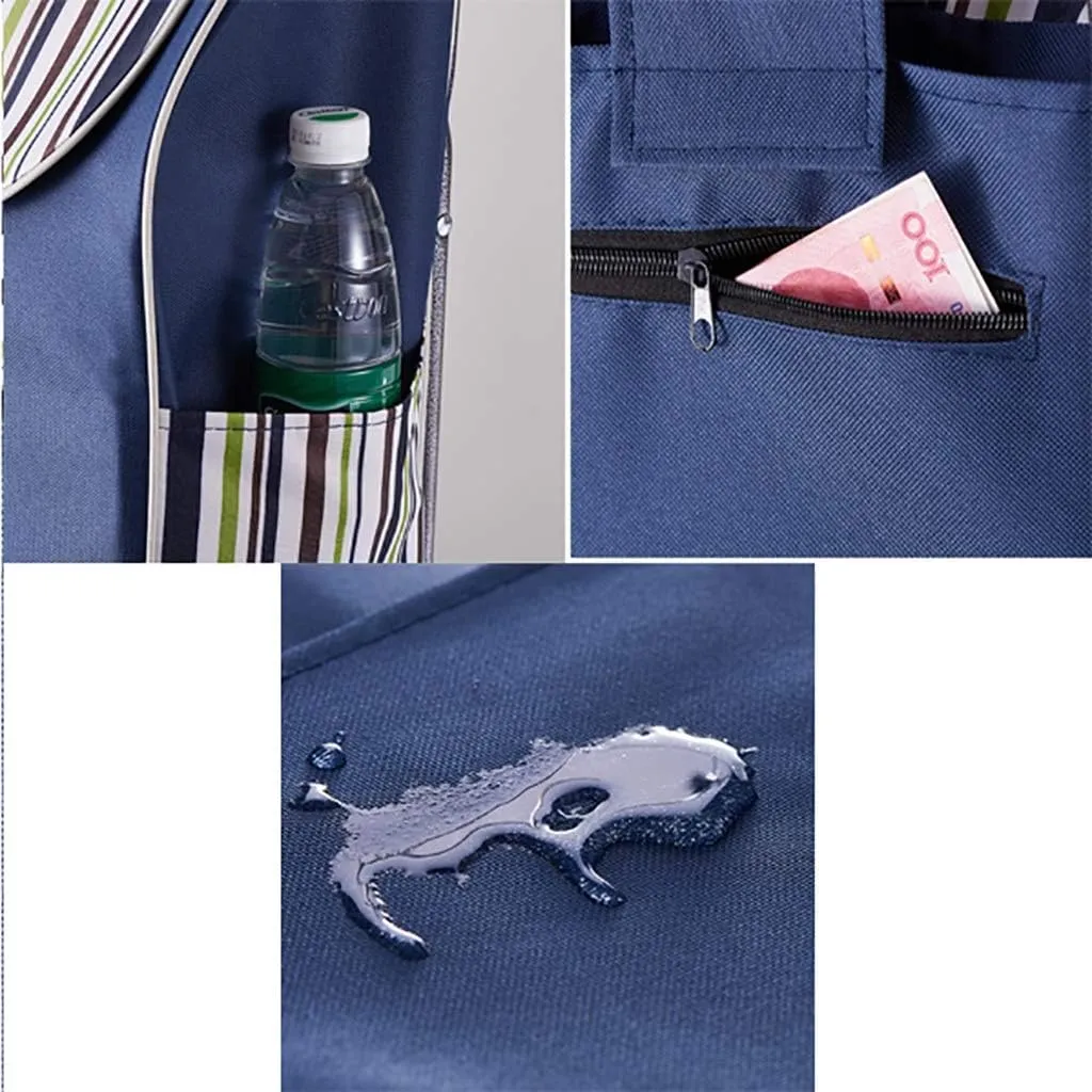 Cart Bags/Shopping Cart Bags/Trolley Replacement Bag Oxford Cloth Waterproof Storage Bag(Size: F)