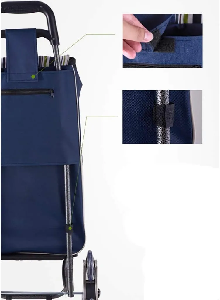Cart Bags/Shopping Cart Bags/Trolley Replacement Bag Oxford Cloth Waterproof Storage Bag(Size: F)