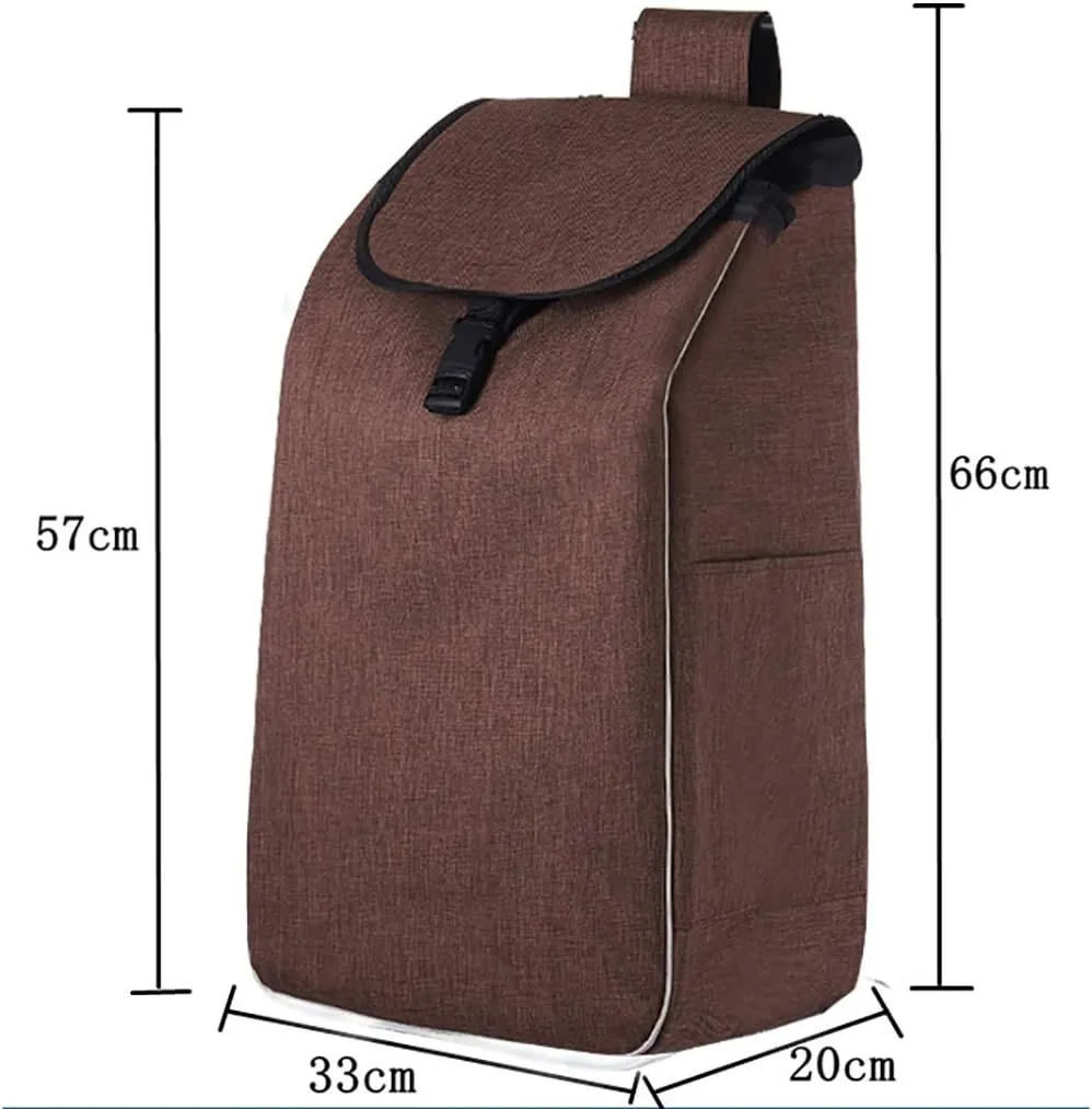 Cart Bags/Shopping Cart Bags/Trolley Replacement Bag Oxford Cloth Waterproof Storage Bag(Size: F)