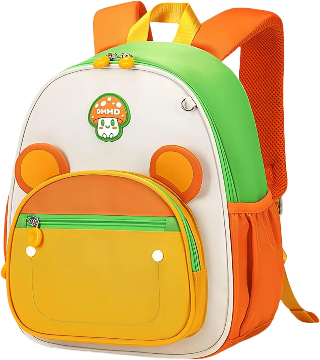 Cartoon Toddler Backpack Kids Backpack for Boys Girls Preschool Kindergarten Back Pack Animal School Bag for Child Yellow