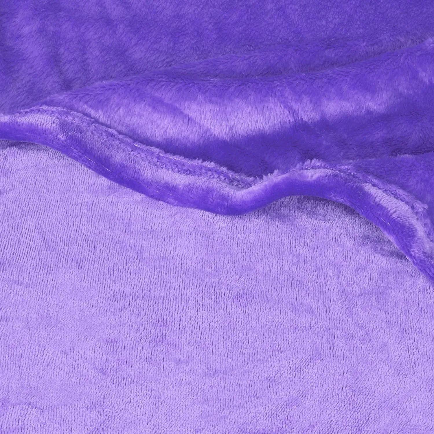 Catalonia Lavender Fleece Wearable Blanket Poncho for Adult Women Men, Travel Wrap Blanket Cape with Pocket | Warm, Soft, Cozy, Snuggly, Gift for Her, No Sleeves | All-Season
