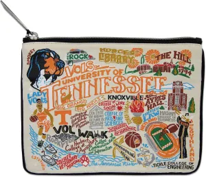 Catstudio Zipper Pouch, University of Tennessee Travel Toiletry Bag, 5 x 7, Ideal Makeup Bag, Dog Treat Pouch, or Purse to Organize Supplies for Grads & Alumni