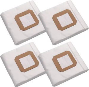 Central Vacuum Filter Bags, fit for Vacuflo Parts & Accessories Maxum 5 7 9, DB5000 - DB9000 Central Vacuum Cleaning Device Replacement Cloth Filtration Bags Pack of 4