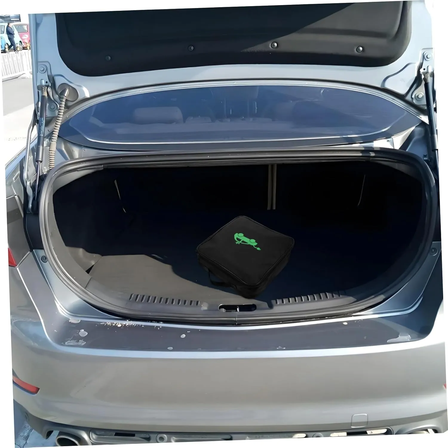 Charging Cable Storage Bag Travel Power Charger Electric Pouches Cable Organizer Tools Organizer Ev Cable Storage Bag Black Oxford Cloth