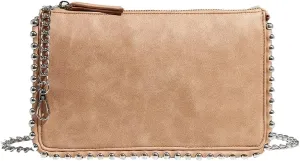 Chic Woven Bead Square Bag - Trendy Shoulder/Crossbody/Handheld Purse for Women with Chain Strap. Stylish & Versatile